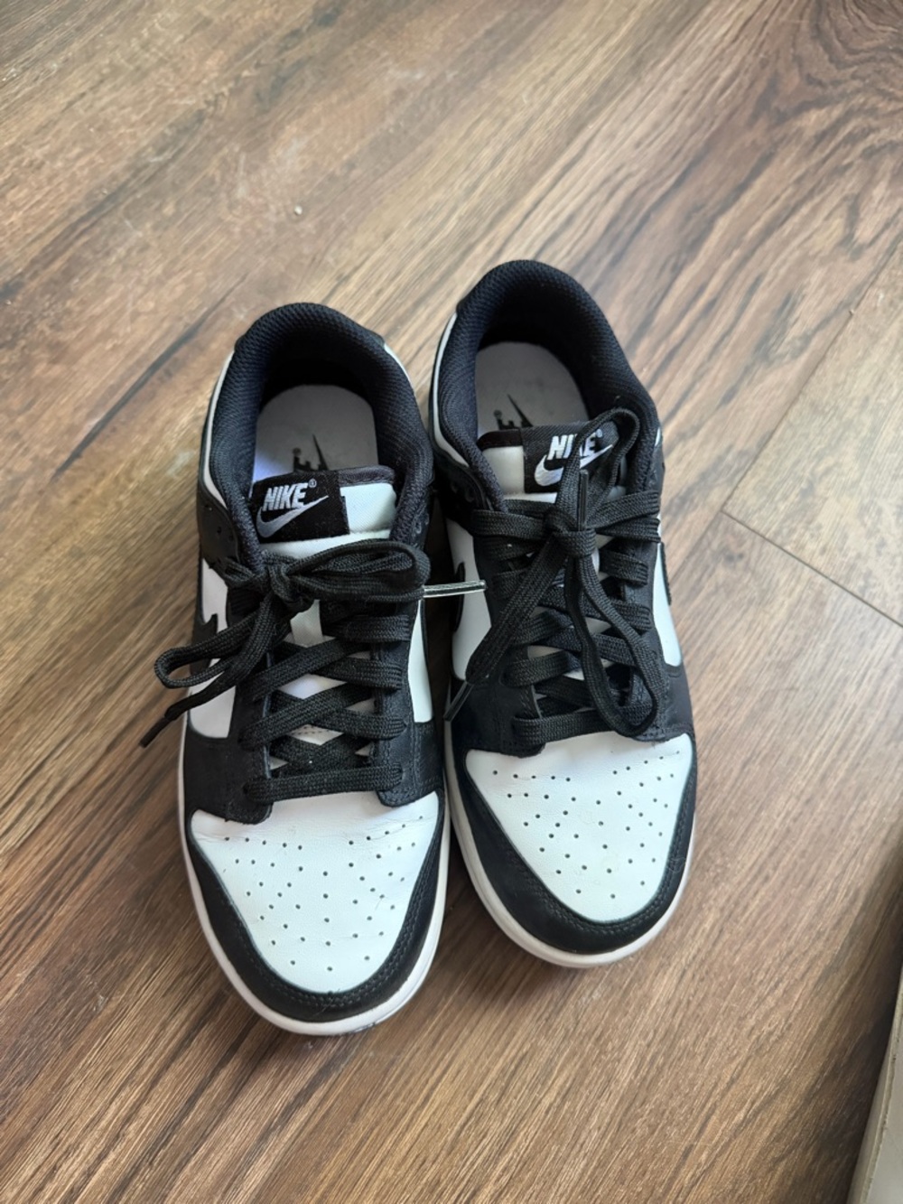 Nike dunk low Black & White Low-Top Sneakers